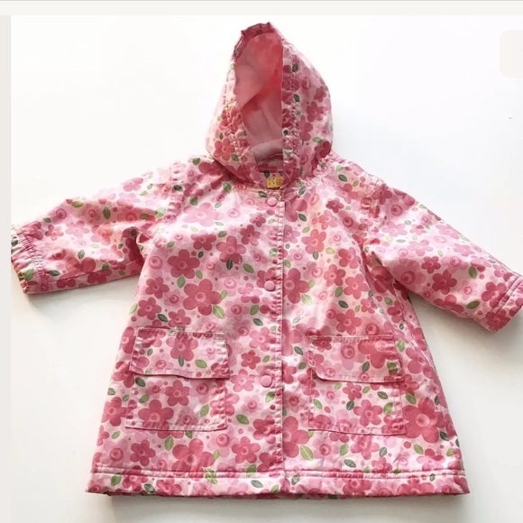 Pluie Pluie Childrens Pink Rain Jacket Coat 2/3 - Picture 1 of 8